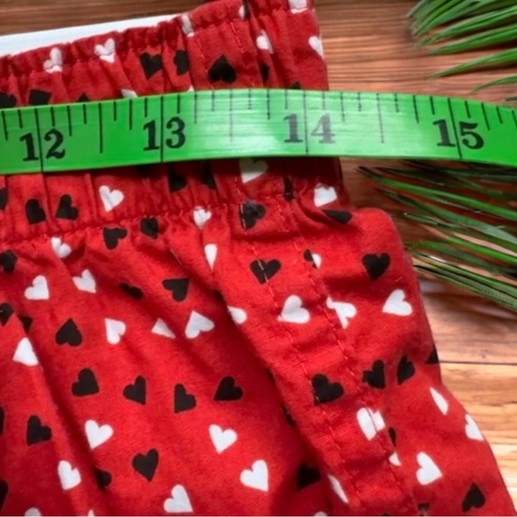 J. CREW Heart Print Boxer Shorts - Red, Medium (32-34) | 100% Cotton - Picture 6 of 9
